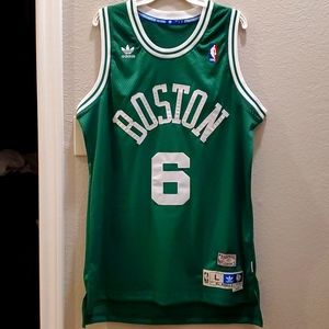 Bill Russell #6 Boston Celtics 1962-63 Adidas Jersey Sz L